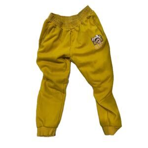 Bunny Yellow/Mustard  Sweatpants Joggers Mens Med